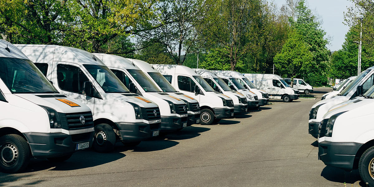 insured fleet of vans