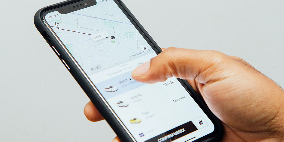 taxi ordering on mobile